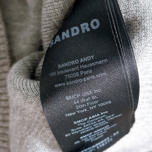 99% NEW SANDRO SIZE 1 SWEATER - Picture 4 of 6